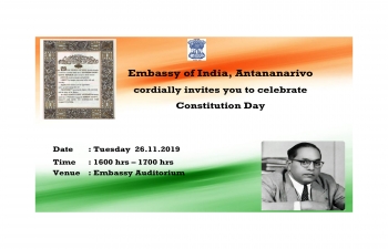 Celebration of Constitution Day of India 